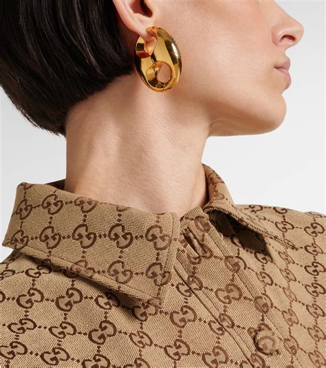 gucci marina earrings|Gucci earrings colorful.